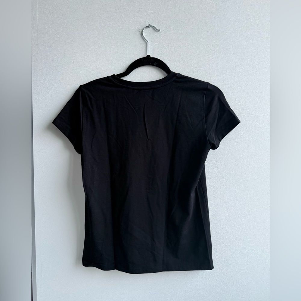 Theory Classic Black Women's T-Shirt - Picture 4 of 5